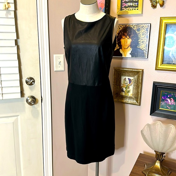 chinese dress ladies Veronica Vegan Leather Dress main image 1